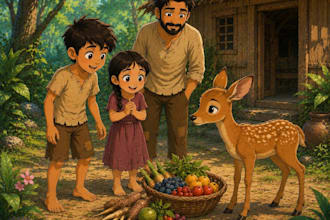 illustrate childrens storybook character illustration