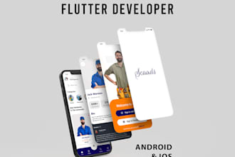 do app development in flutter for ios and android