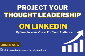 write linkedin articles and posts to build your thought leadership