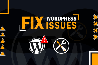 fix wordpress issues and fix wordpress errors, wordpress bug fix