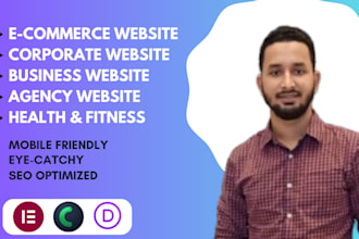 design and develop and fix responsive wordpress website