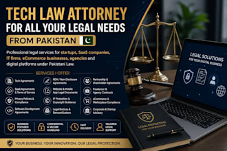 be your tech law attorney for any legal services from pak