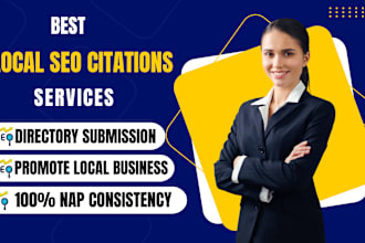 build local citations and directory submission for local seo