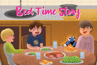 make enchanting children illustrations for bedtime stories