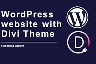 create a responsive divi wordpress website by divi builder