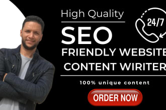 do copywriting and SEO website content that converts