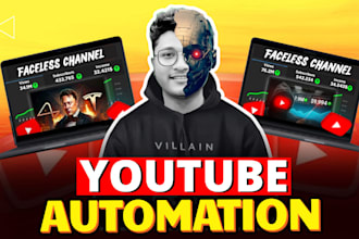 automate your youtube channel and create cashcow videos and faceless channel
