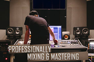 professionally mix and master your rap song in 24h