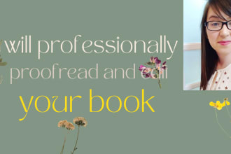 professionally copy edit your manuscript