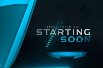 design an amazing youtube stream overlay for very cheap