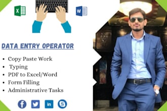 do typing, data entry, copy paste jobs