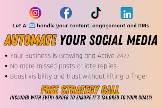 run your social media 24by7 with ai content dms and engagement