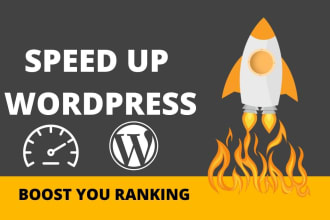 do wordpress speed optimization and increase website speed