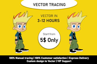 do vector tracing, recreate logo, raster to vector design