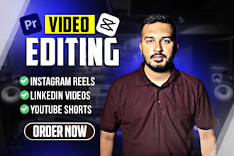 provide professional video editing for youtube, tiktok, and instagram reels