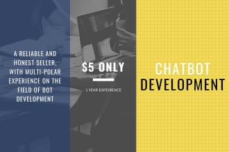 develop a chatbot with dialogflow