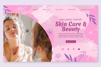 create beauty salon website with appointment booking