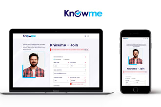 build a marvelous and outstanding sign up page for you