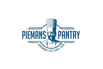 design piemans pantry logo in 1 day