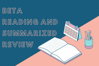 beta read your short story ebook in romance or horror genre