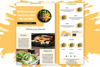 do editable mailchimp newsletter email template in 12 hours