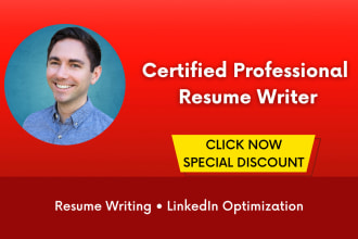 provide resume writing and linkedin optimization