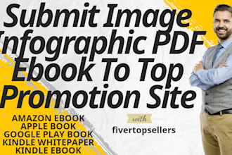 submit image infographic PDF ebook to top promotion site