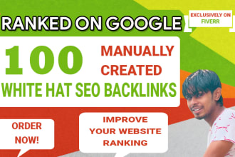 high quality dofollow SEO backlinks white hat link building manually