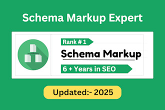 setup schema markup and structured data and rich snippet