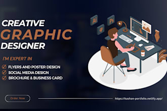 be your creative graphic designer for stunning social media