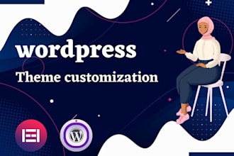 design wordpress website or wordpress theme  with astra pro