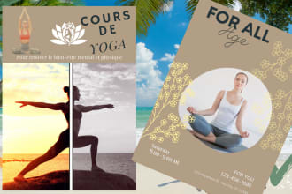 design attractive and unique flyer for your company