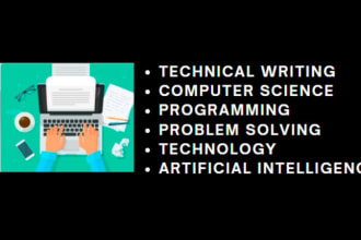 write tech articles about computer science and technology