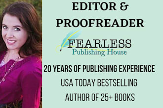 expertly proofread or edit your book