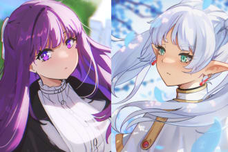 draw your favorite anime character, oc, vtuber, pngtuber