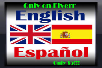 translate english to spanish today