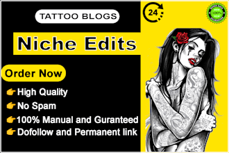 do guest posts or link insertion on tattoos blog SEO backlinks