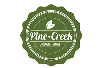 create a modern and catchy urban farm logo