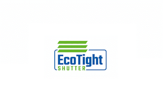 design ecotight shutter logo for healthy biosecure environment
