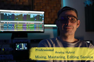 professionally hybrid mix and master your music