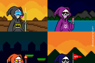 create 1k,5k,10k nft pixel art collections