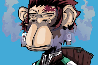 draw nft fan art as you wish