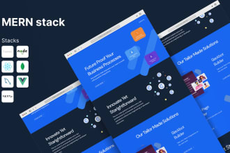 build custom mern stack apps for saas marketplaces and business