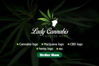 do creative weed, cannabis, marijuana, hemp, cbd logo