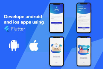 do flutter development to build flutter mobile app