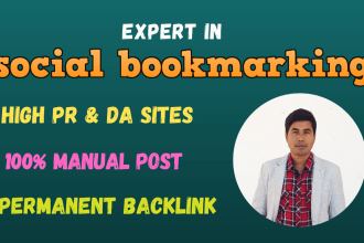 do social bookmarking in high da sites USA