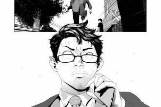 create a comic pages from your original story