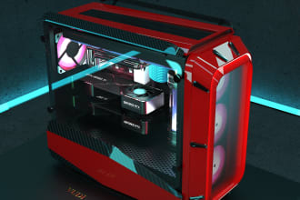 3d modeling and rendering , 3d mock up