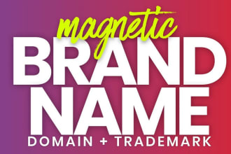 brainstorm 6 business names, taglines, or book titles