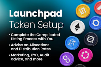 setup the launchpad for your token